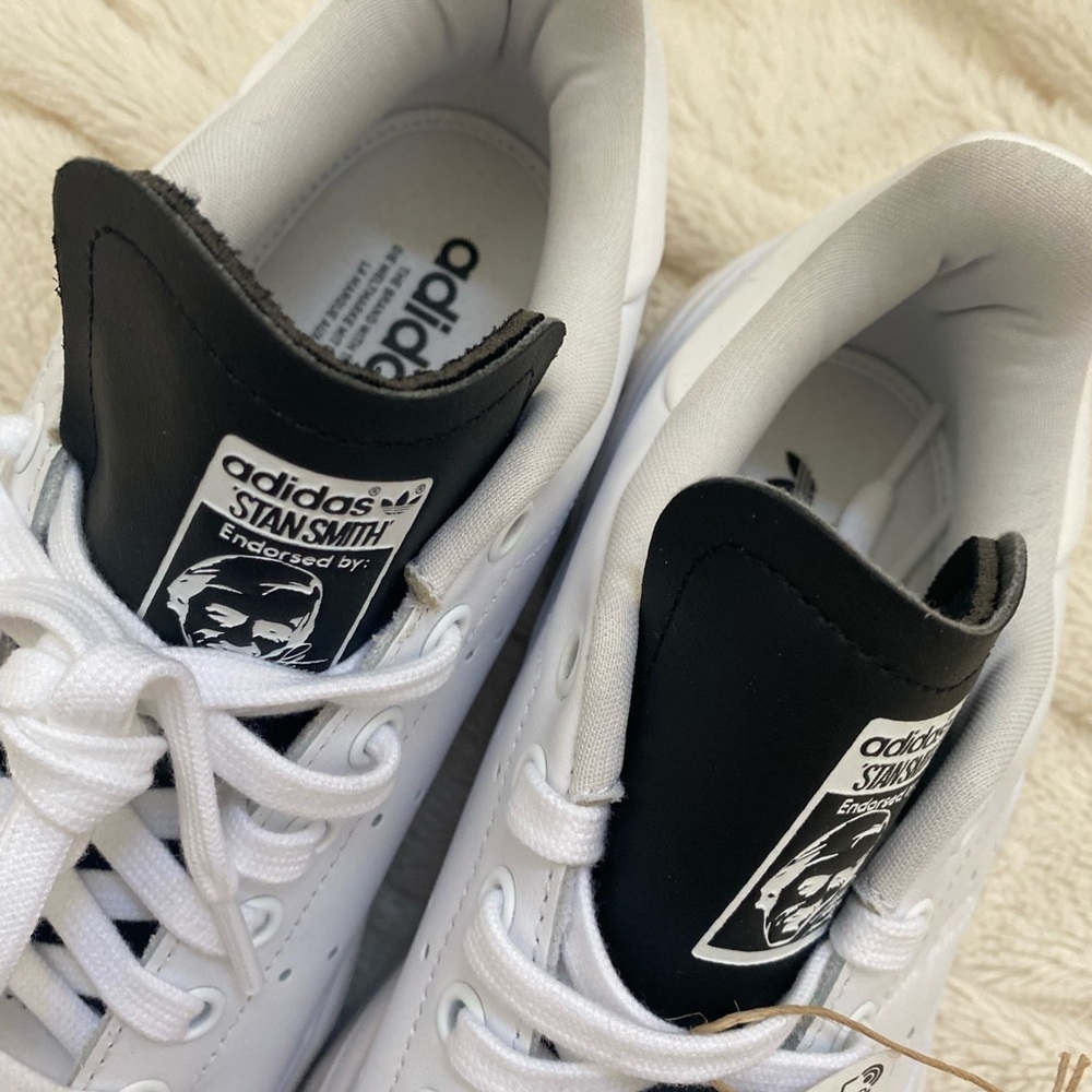 Adidas Stan Smith Millencon white black women’s sneakers - Picture 5 of 10